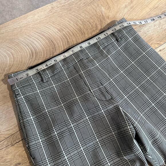 Derek Lam 10 Crosby Plaid Cropped Flare Trouser Pant 2 - Picture 10 of 11